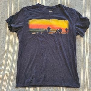 Goodfellow men's tropic beach shirt L